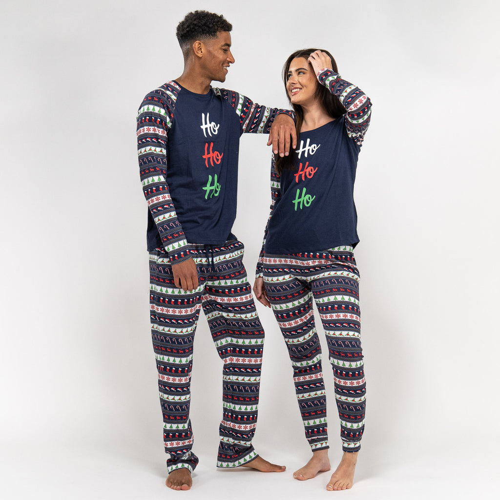 Weihnachts-Pyjama aus Jersey für Herren 05